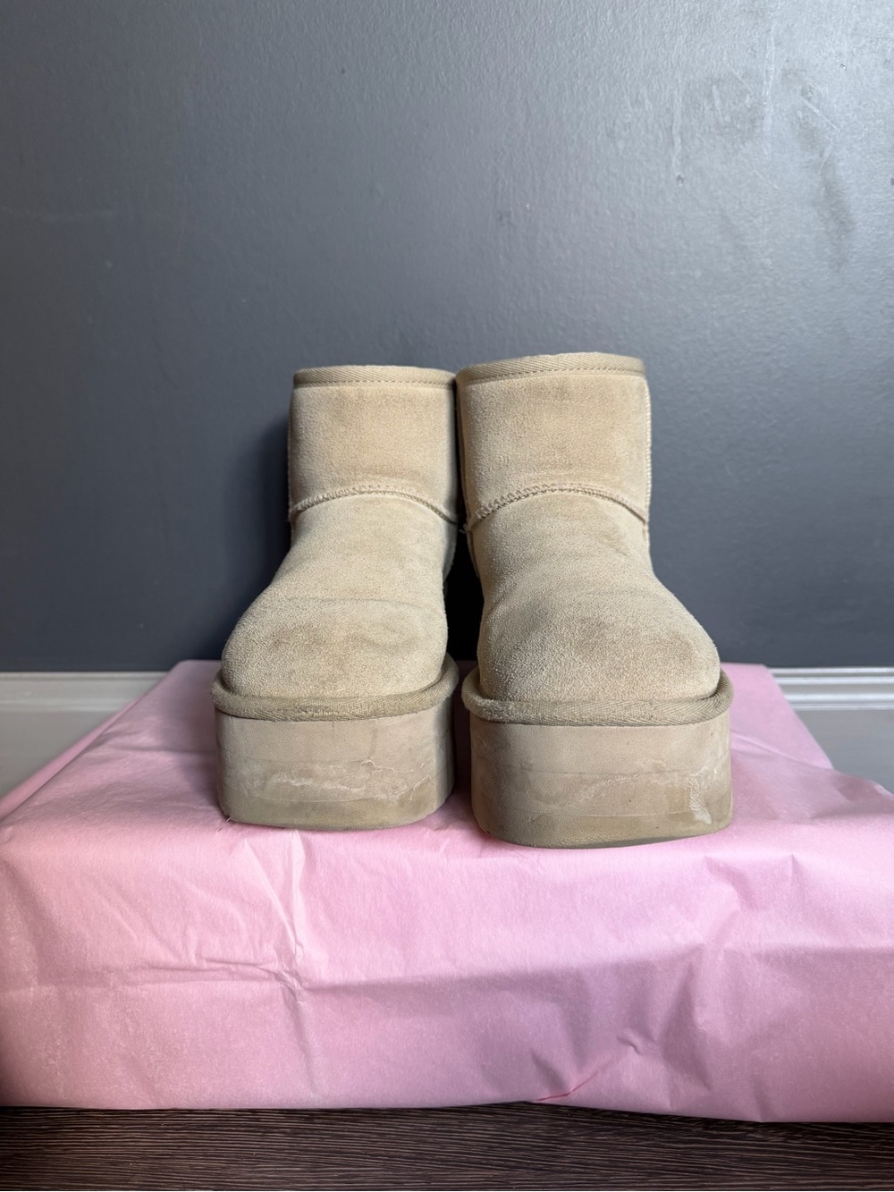 UGG women’s classic mini platform boots
